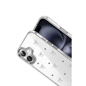 İphone 16 Fiyonk Desenli Kapak - Desen 5