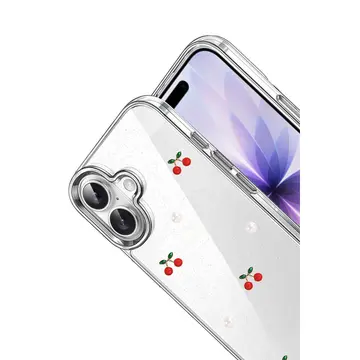 İphone 16 Fiyonk Desenli Kapak - Desen 9
