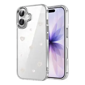 İphone 16 Fiyonk Desenli Kapak - Desen 10