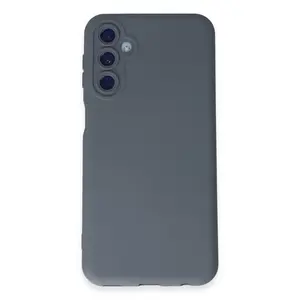 Samsung Galaxy M34 5g Kılıf Nano İçi Kadife Silikon - Gri