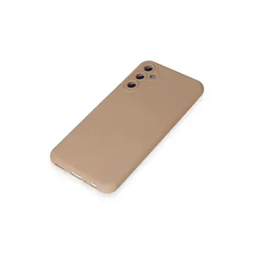 Samsung Galaxy M34 5g Kılıf Nano İçi Kadife Silikon - Pudra