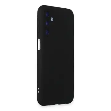 Samsung Galaxy M14 5g Kılıf Nano İçi Kadife Silikon - Siyah