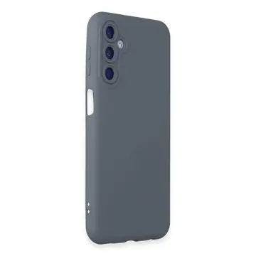 Samsung Galaxy M14 5g Kılıf Nano İçi Kadife Silikon - Gri