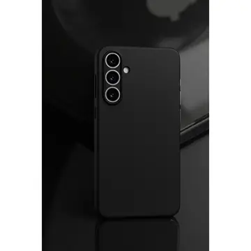 Samsung Galaxy A55 5g Kılıf First Silikon - Siyah