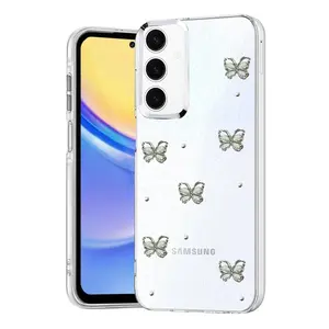 Samsung Galaxy A35 5g Fiyonk Desenli Kapak - Desen 9