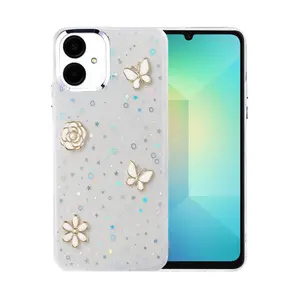 Samsung Galaxy A06 Fiyonk Desenli Kapak - Desen 10