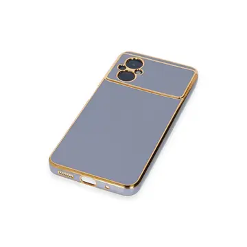 Xiaomi Poco M5 Kılıf Volet Silikon - Mavi