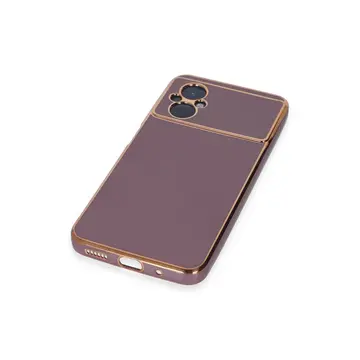 Xiaomi Poco M5 Kılıf Volet Silikon - Mor