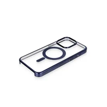 İphone 15 Pro Kılıf Erozi Magsafe Kapak - Lacivert