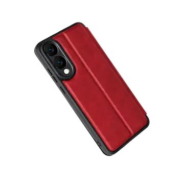 Samsung Galaxy S25 Edge Flip Cover - Kırmızı
