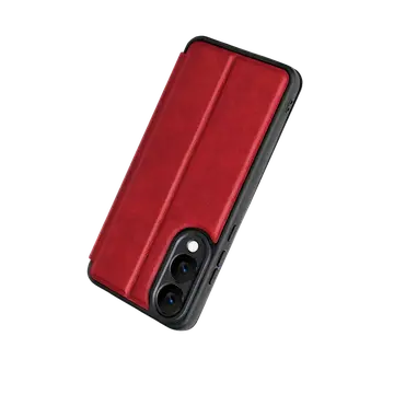 Samsung Galaxy S25 Edge Flip Cover - Kırmızı