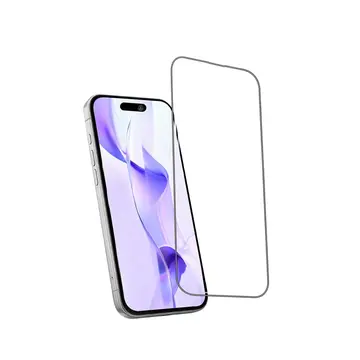 İphone 14 Pro Max Bilvis 5in1 3d Magic Cam Ekran Koruyucu - Siyah