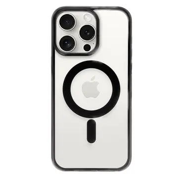 İphone 15 Pro Max Kılıf Erozi Magsafe Kapak - Siyah