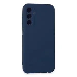 Samsung Galaxy M34 5g Kılıf First Silikon - Lacivert