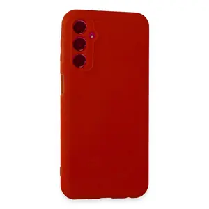 Samsung Galaxy M34 5g Kılıf First Silikon - Kırmızı