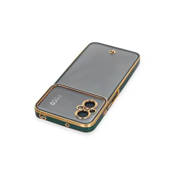 Xiaomi Poco M5 Kılıf Liva Lens Silikon - Yeşil