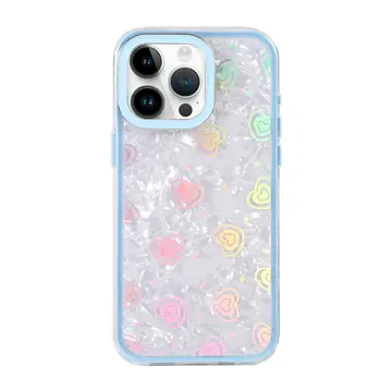 İphone 15 Pro Lumi Desenli Kapak - Mavi