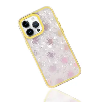 İphone 15 Pro Lumi Desenli Kapak - Sarı