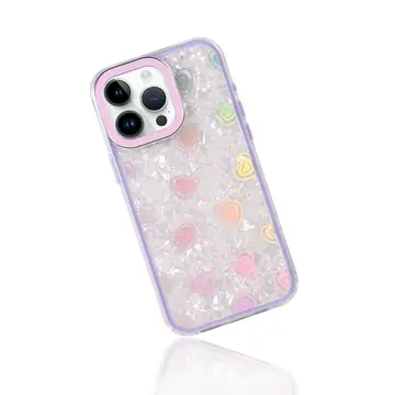 İphone 15 Pro Max Lumi Desenli Kapak - Mor