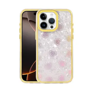 İphone 15 Pro Max Lumi Desenli Kapak - Sarı