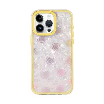 İphone 15 Pro Max Lumi Desenli Kapak - Sarı