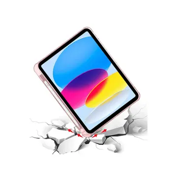 İpad 2025 10.9 10.nesil (a16) Kılıf Kalemlikli Mars Tablet Kılıfı - Rose Gold
