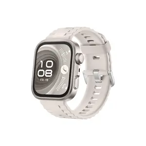 Huawei Fit 4 Nova Silikon Kordon - Bej