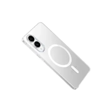 Samsung Galaxy S25 Edge Kılıf Pc Zara Magsafe Şeffaf Kılıf - Şeffaf