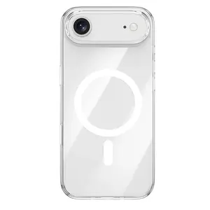 İphone 17 Air Kılıf Pc Real Magsafe Kapak - Şeffaf