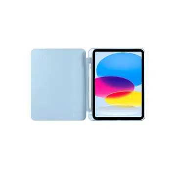 İpad 2022 10.9 (10.nesil) Kılıf Kalemlikli Mars Tablet Kılıfı - Mavi