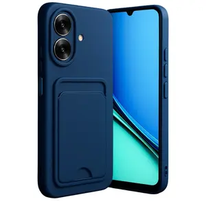 Realme Note 60 Kelvin Kartvizitli Silikon - Lacivert