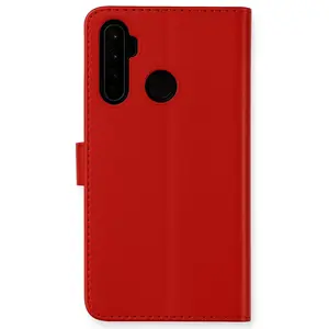 Realme 6i Kılıf Trend S Plus Kapaklı Kılıf - Kırmızı