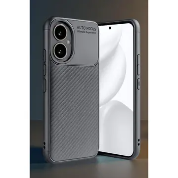 Honor 400 Kılıf Auto Focus Karbon Kapak - Gri