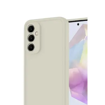 Samsung Galaxy A16 5g Kılıf Viera Silikon - Krem