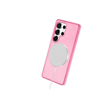 Joko Samsung Galaxy S23 Ultra Kılıf  Magsafe Kapak - Pembe