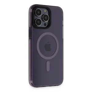 Joko  İphone 14 Pro Kılıf Tigra Magsafe Kapak - Derin Mor