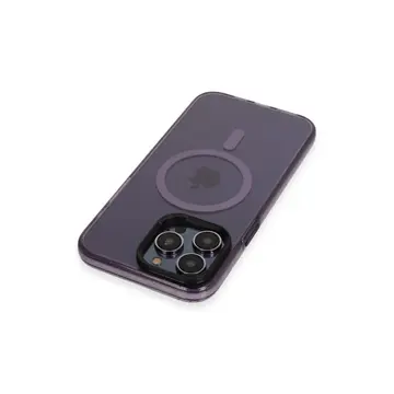 Joko  İphone 14 Pro Kılıf Tigra Magsafe Kapak - Derin Mor
