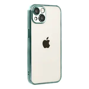 İphone 15 Razer Lensli Silikon - Yeşil