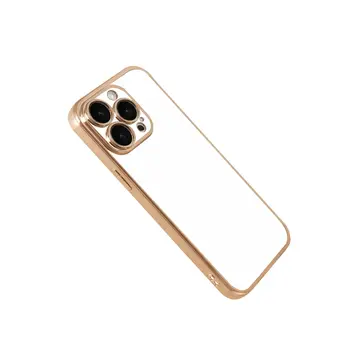 İphone 15 Pro Max Razer Lensli Silikon - Gold