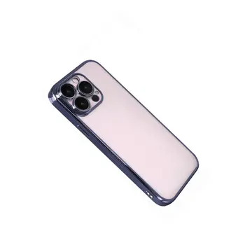 İphone 15 Pro Max Razer Lensli Silikon - Lacivert