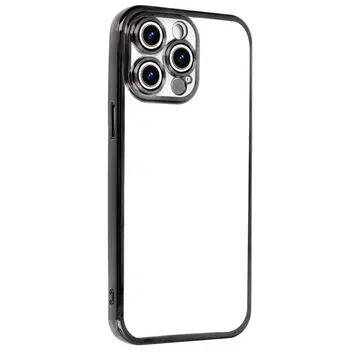 İphone 15 Pro Max Razer Lensli Silikon - Siyah