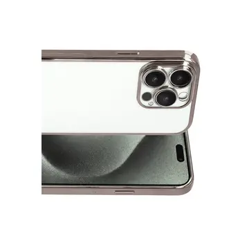 İphone 15 Pro Max Razer Lensli Silikon - Titan Gri