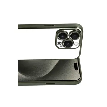 İphone 15 Pro Max Razer Lensli Silikon - Yeşil