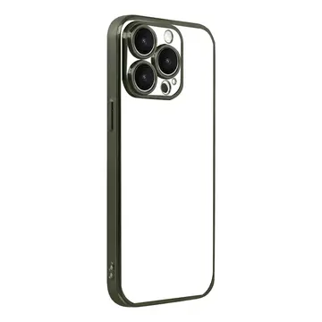 İphone 15 Pro Max Razer Lensli Silikon - Yeşil