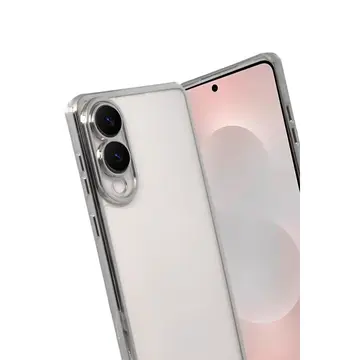 Samsung Galaxy S25 Edge Razer Lensli Silikon - Gümüş