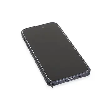 Joko  İphone 15 Pro Max Kılıf Metal Bumper Magneticsafe Kapak - Lacivert