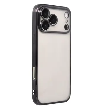 İphone 17 Pro Max Razer Lensli Silikon - Siyah
