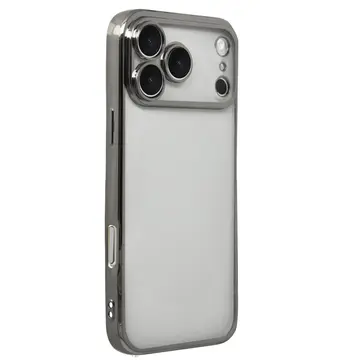 İphone 17 Pro Max Razer Lensli Silikon - Titan Gri