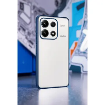 Xiaomi Poco X6 Pro Kılıf Razer Lensli Silikon - Açık Mavi