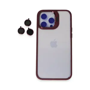 Joko  İphone 14 Pro Kılıf Roblox Lens Standlı Kapak - Bordo